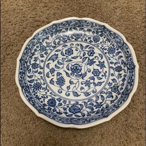 Porcelain Blue and white plate